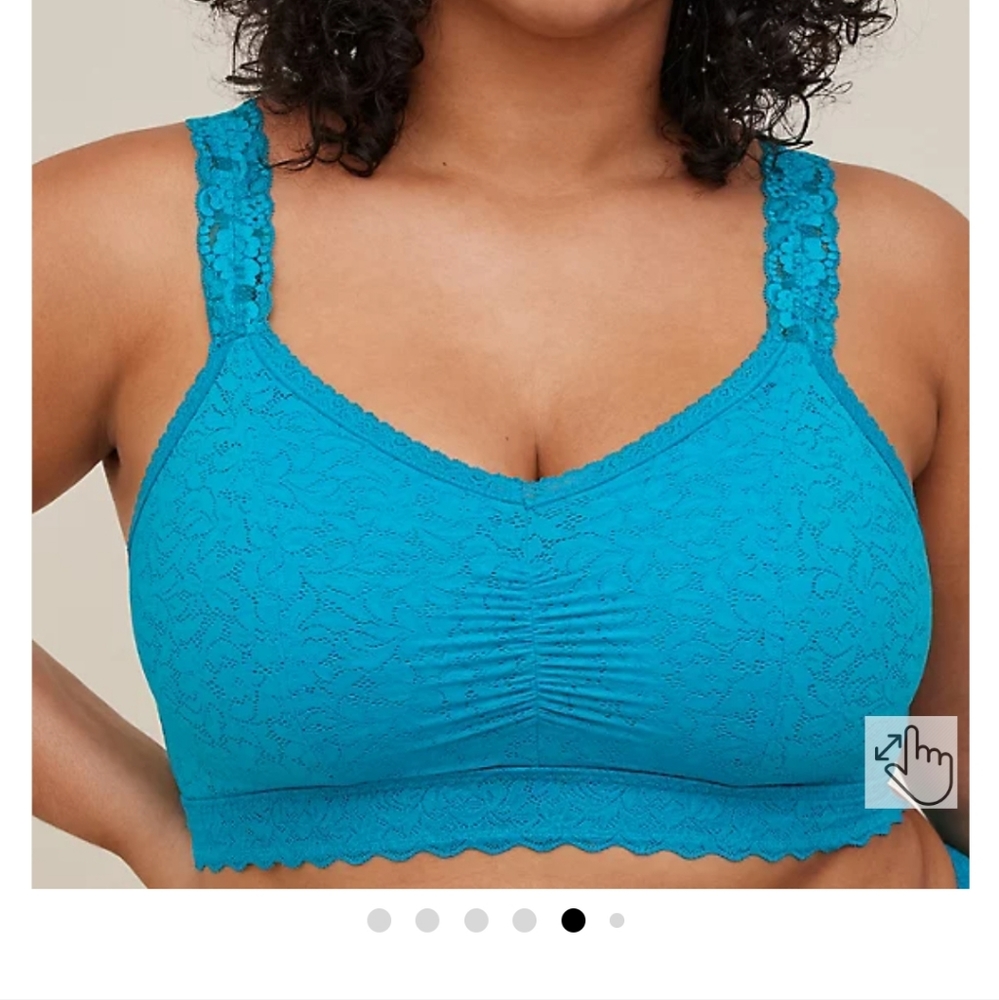 NWT torrid lace bralettes size 1
